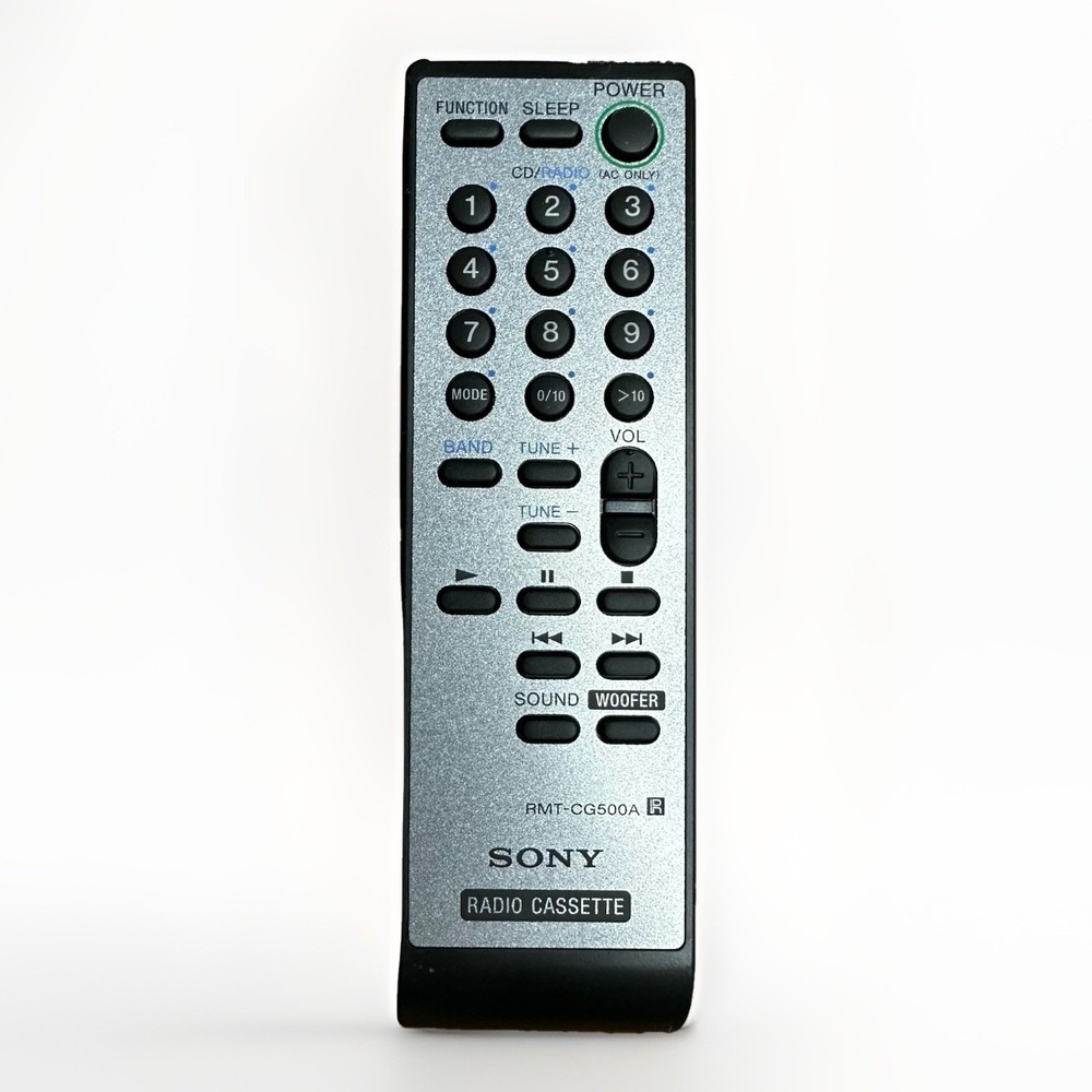 NEW Sony RMT-CG500A Remote Control for CD Radio Cassette-Corder CFD-G500